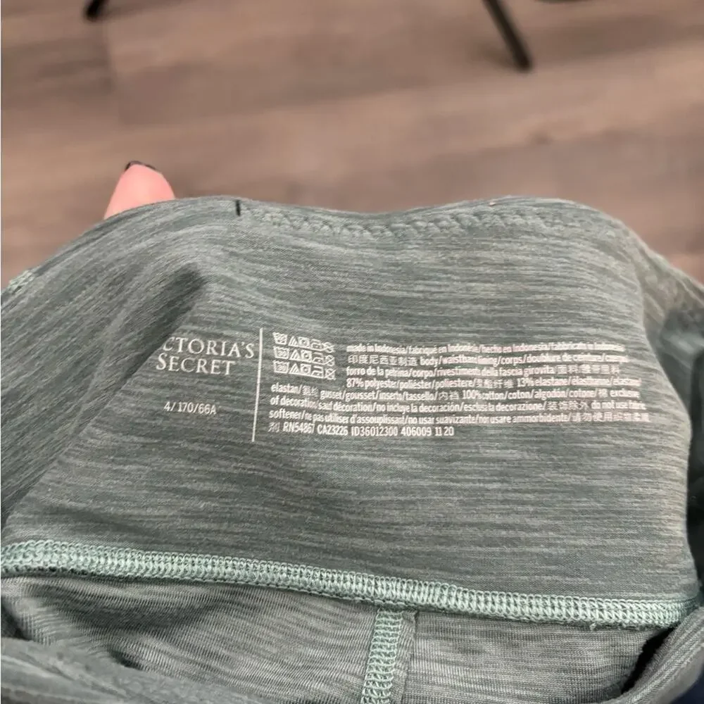 Victoria’s Secret Green Mid Rise Ankle Leggings 4